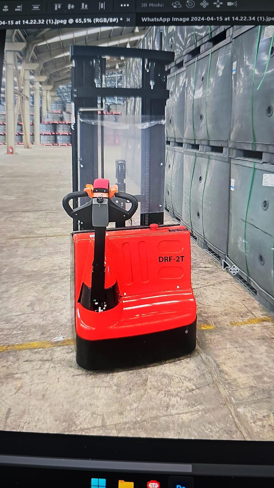 4800 mm Tider Xinchai Euro 3 Motorlu Dizel Forktlift