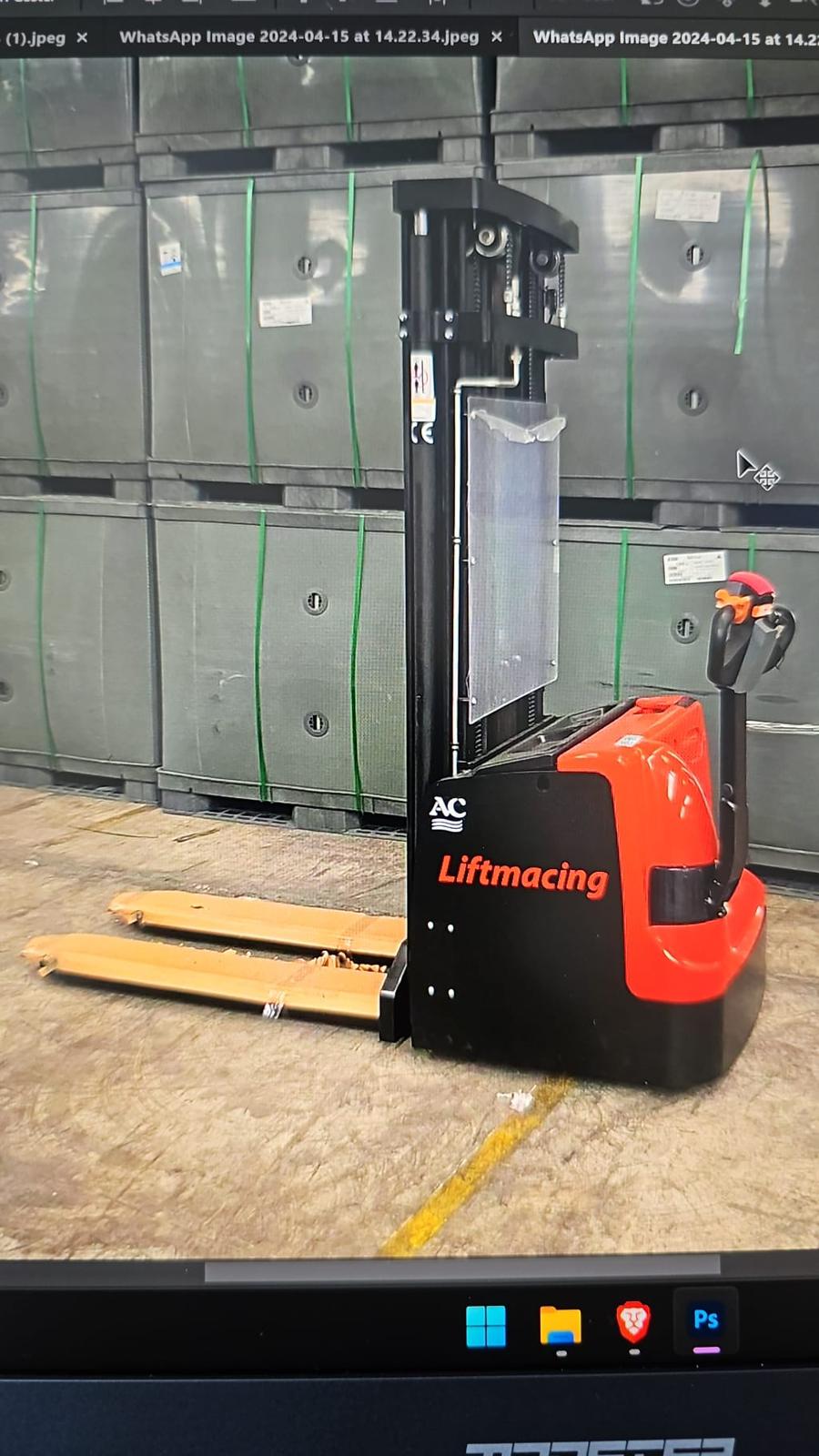250 mm Tider Xinchai Euro 1 Motorlu Dizel Forktlift